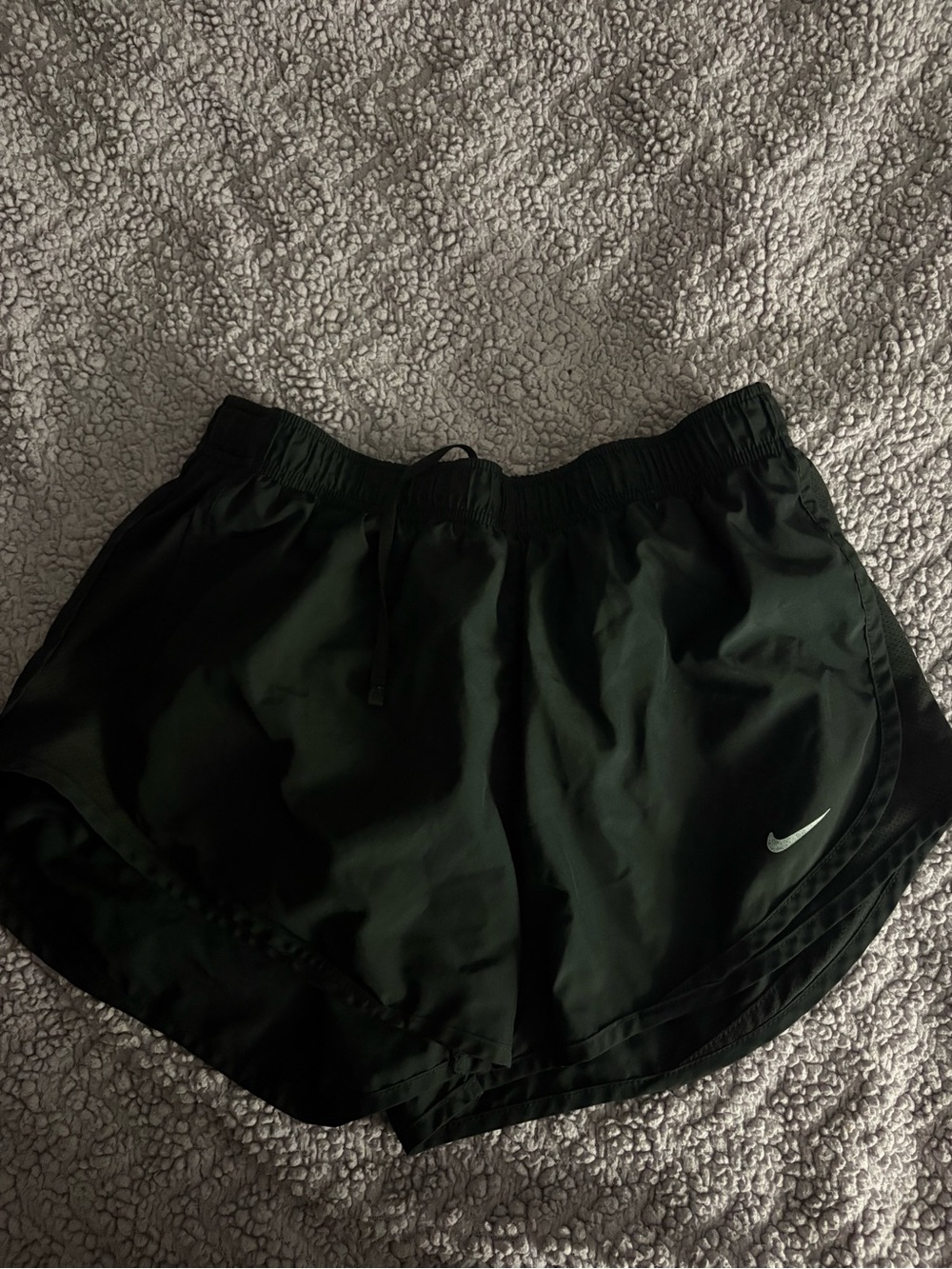 Nike Black Dri-FIT Athletic Shorts with Swoosh